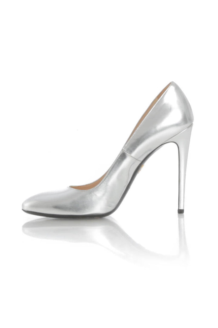 Zapato Prada gris, vista lateral – ClosetRehab