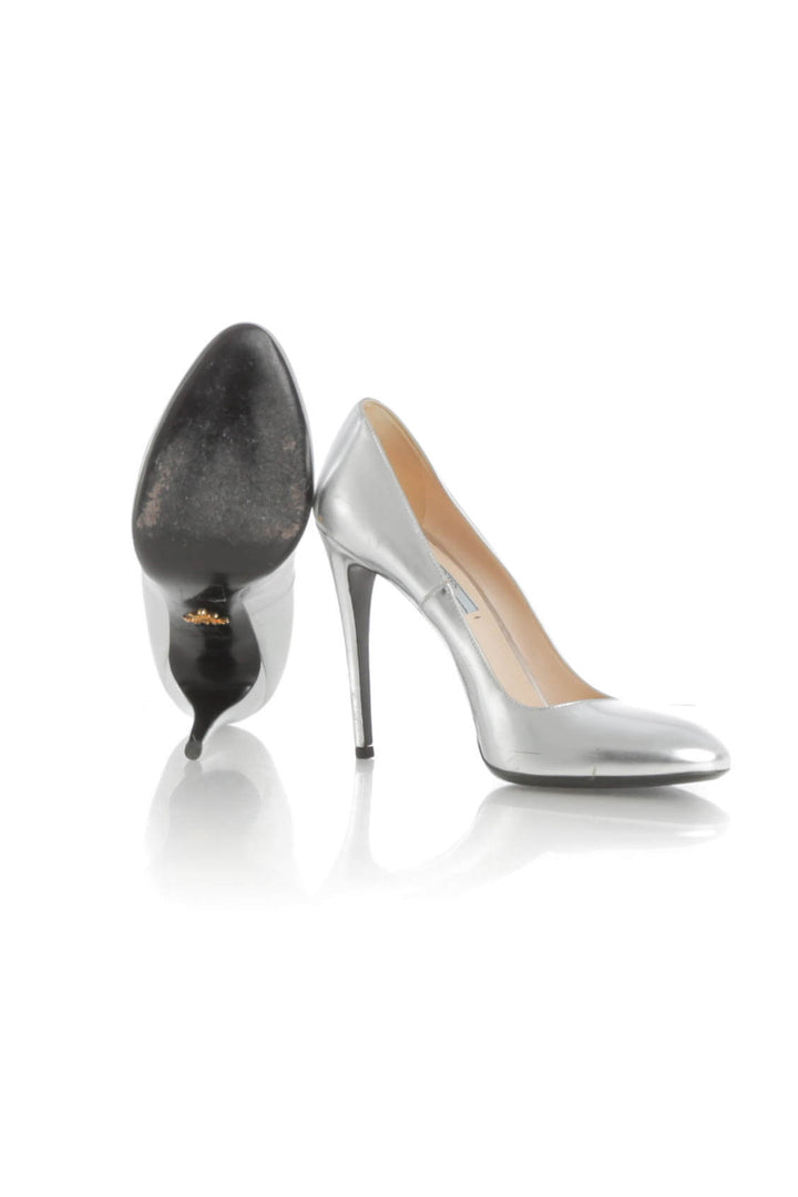 Zapato Prada gris, detalle 6 – ClosetRehab
