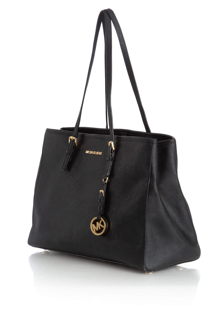 Bolsa Michael Kors negro, vista posterior – ClosetRehab