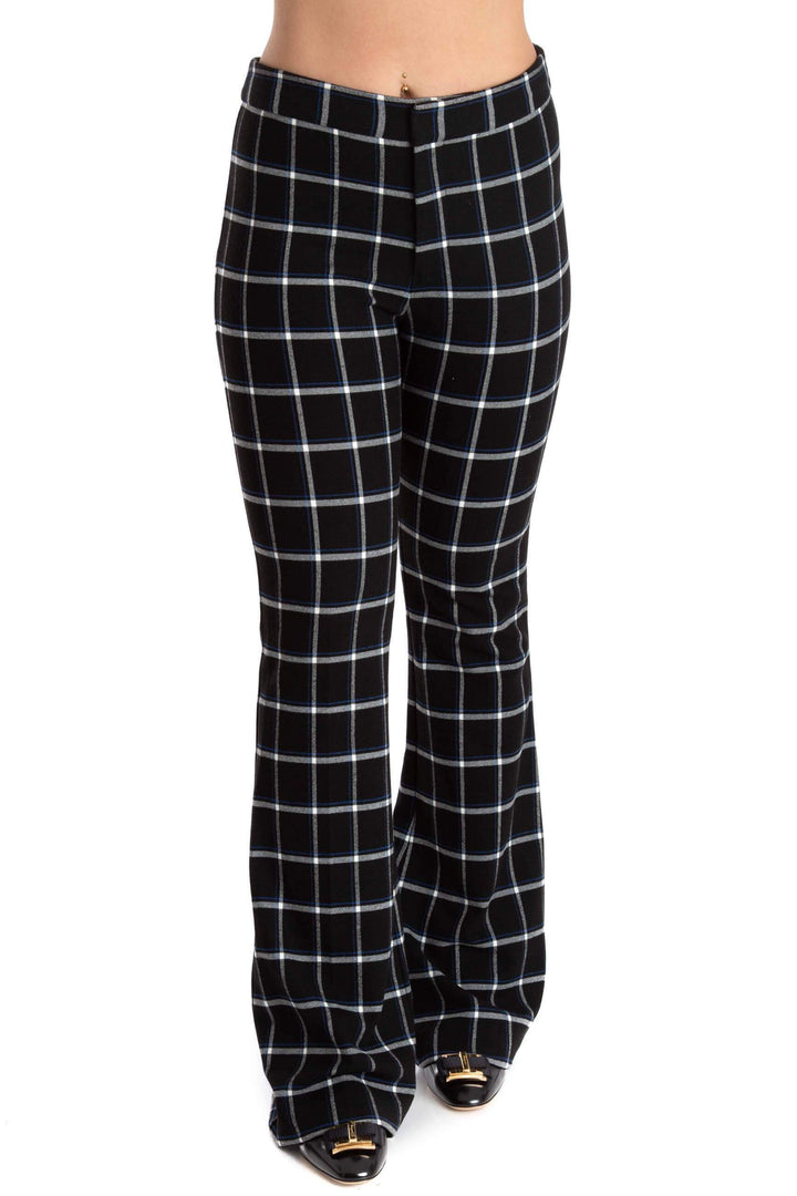 Pantalón Derek Lam 10 Crosby negro, vista frontal – ClosetRehab