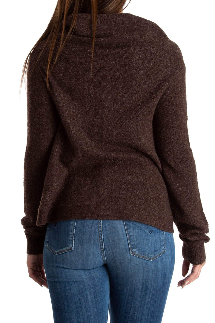 Suéter BCBG Maxazria café, vista posterior – ClosetRehab