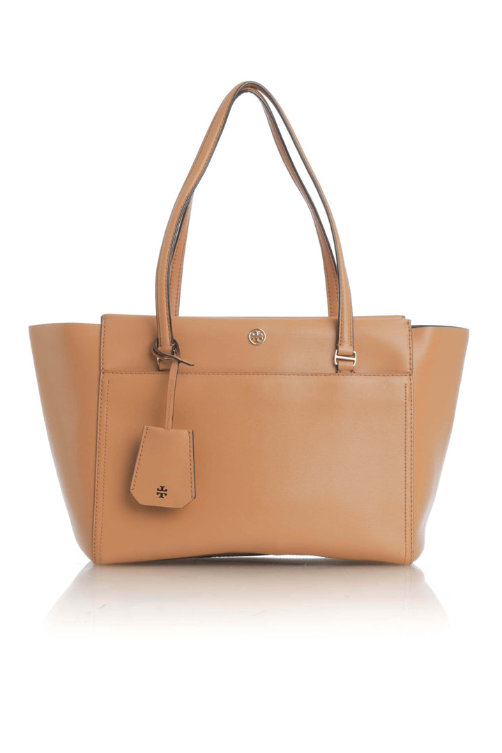 Bolsa Tory Burch café, vista frontal – ClosetRehab