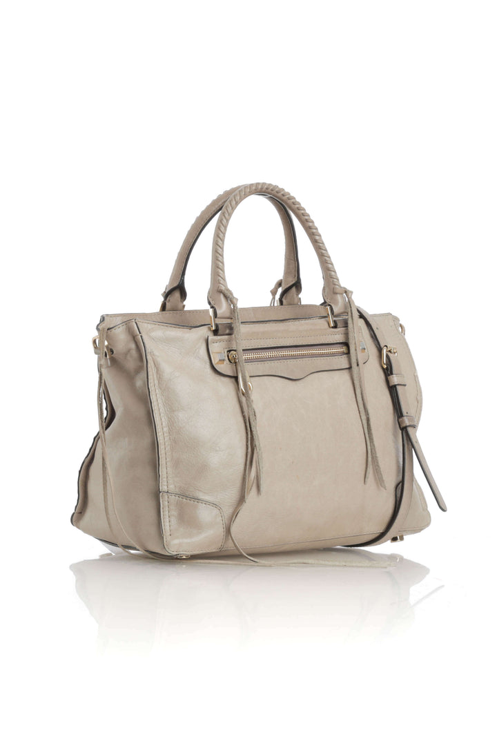 Bolsa Rebecca Minkoff café, vista lateral – ClosetRehab