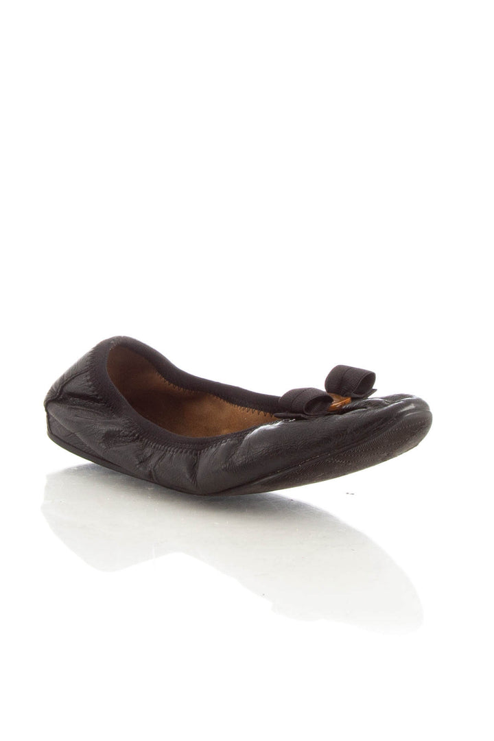 Zapato Salvatore Ferragamo negro, vista posterior – ClosetRehab