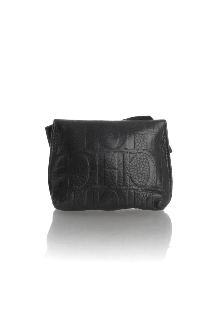 Cartera Carolina Herrera negro, detalle – ClosetRehab