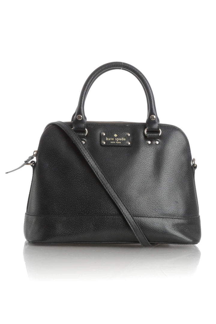 Bolsa Kate Spade negro, vista posterior – ClosetRehab