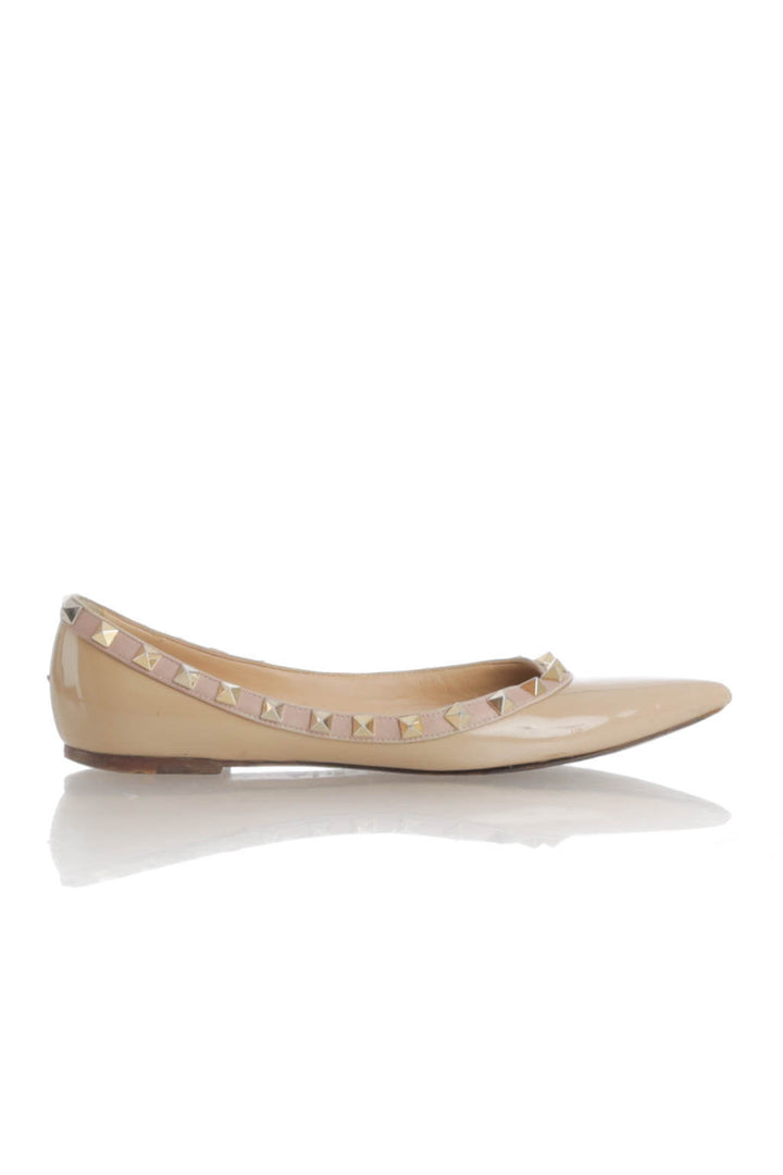 Zapato Valentino café, vista frontal – ClosetRehab