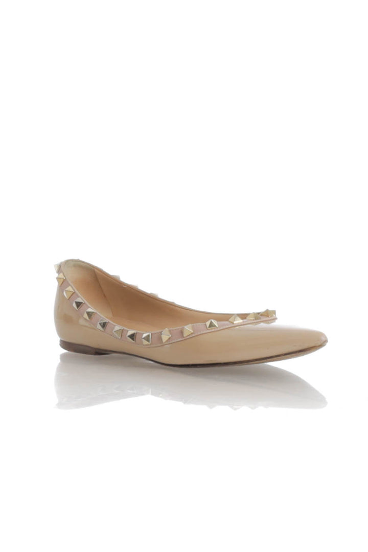 Zapato Valentino café, vista posterior – ClosetRehab