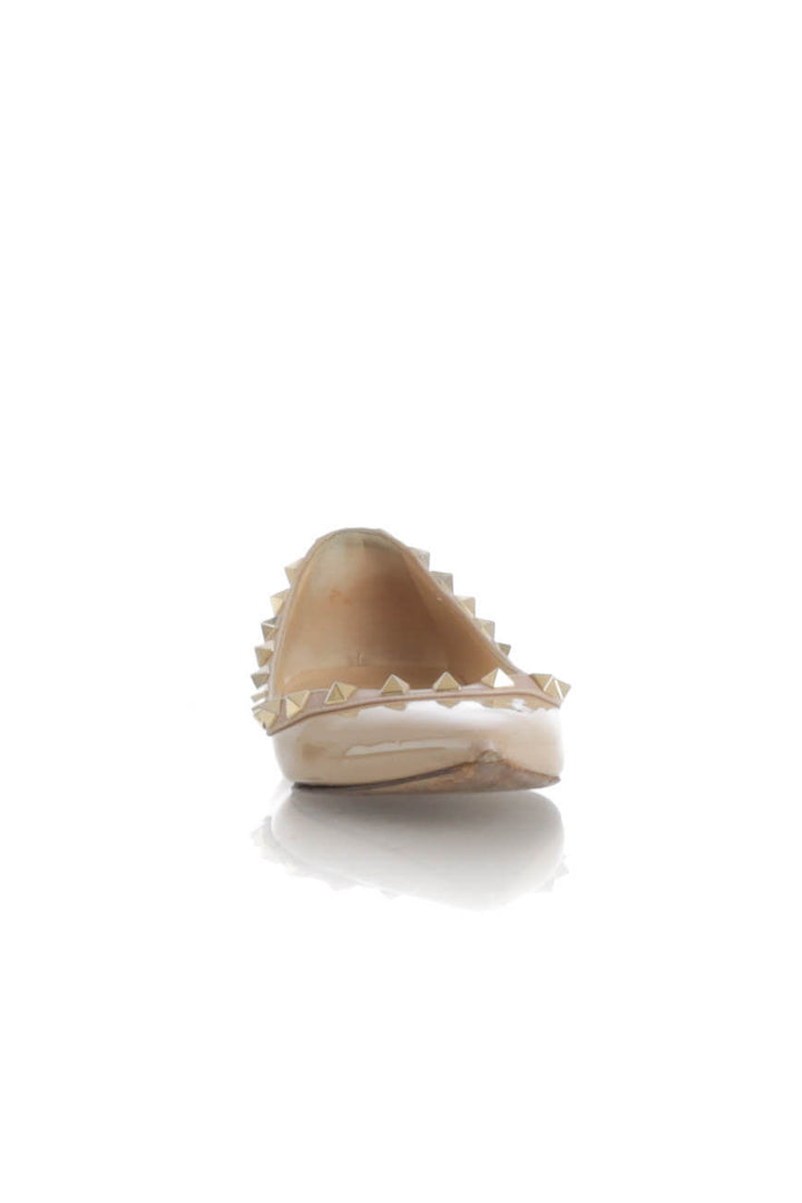 Zapato Valentino café, vista lateral – ClosetRehab