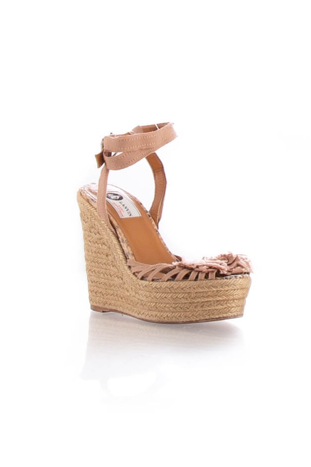 Zapato Lanvin rosa, vista posterior – ClosetRehab