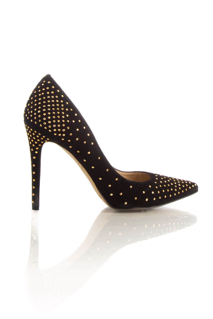 Zapato Enzo Angiolini negro, vista frontal – ClosetRehab