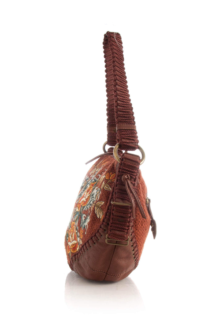 Bolsa Isabella Fiore café, vista lateral – ClosetRehab