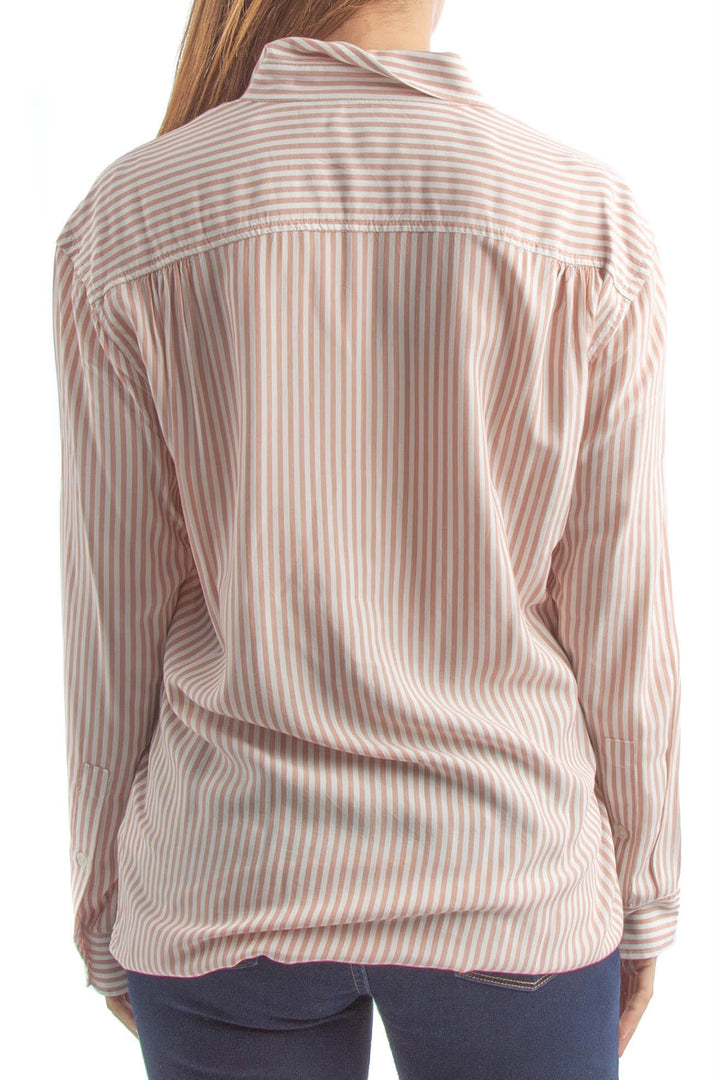 Blusa 7 For all Mankind rosa, vista posterior – ClosetRehab