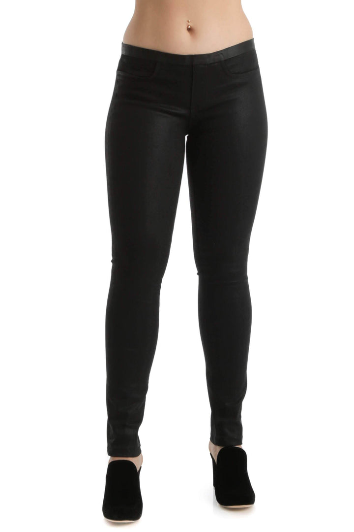 Jeans Helmut Lang negro, vista frontal – ClosetRehab