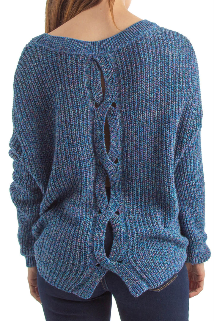 Suéter Express azul, vista posterior – ClosetRehab