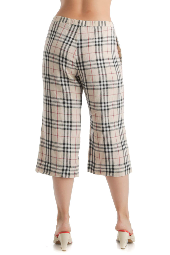 Pantalón Burberry beige, vista posterior – ClosetRehab