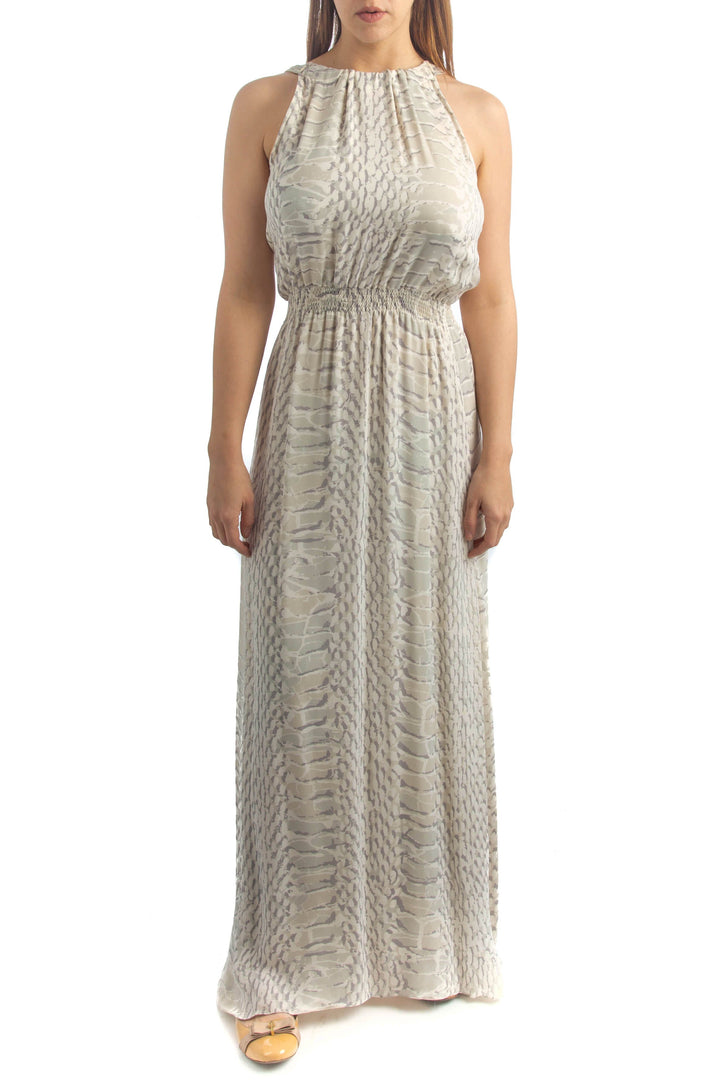 Vestido Parker gris, vista frontal – ClosetRehab