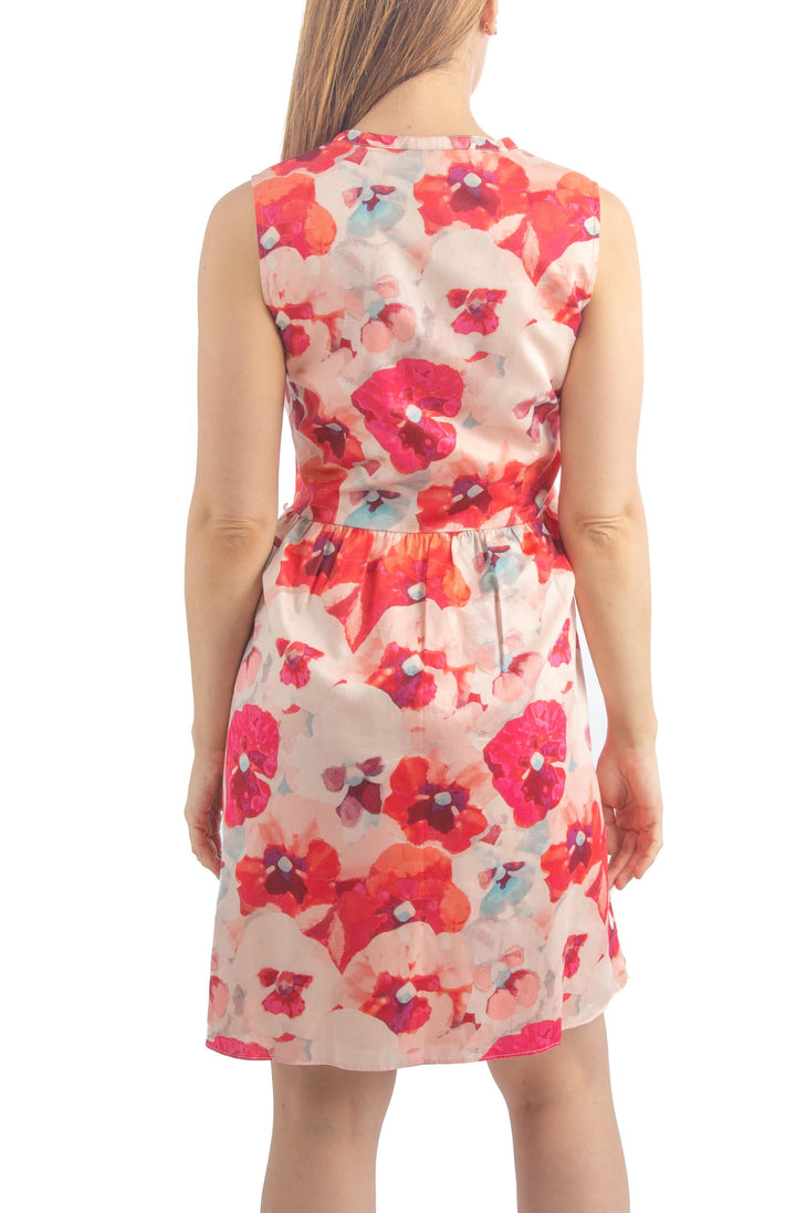 Vestido LOFT rosa, vista posterior – ClosetRehab