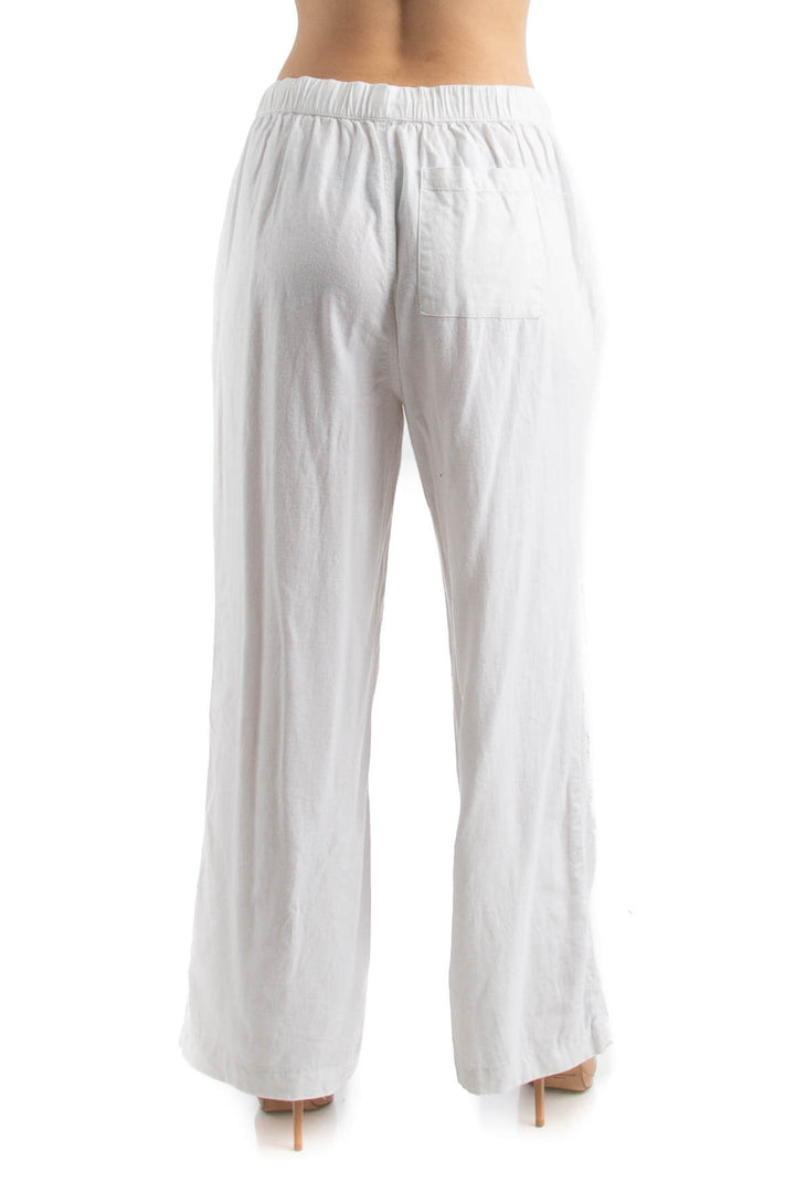 Pantalón Harve Benerd blanco, vista posterior – ClosetRehab