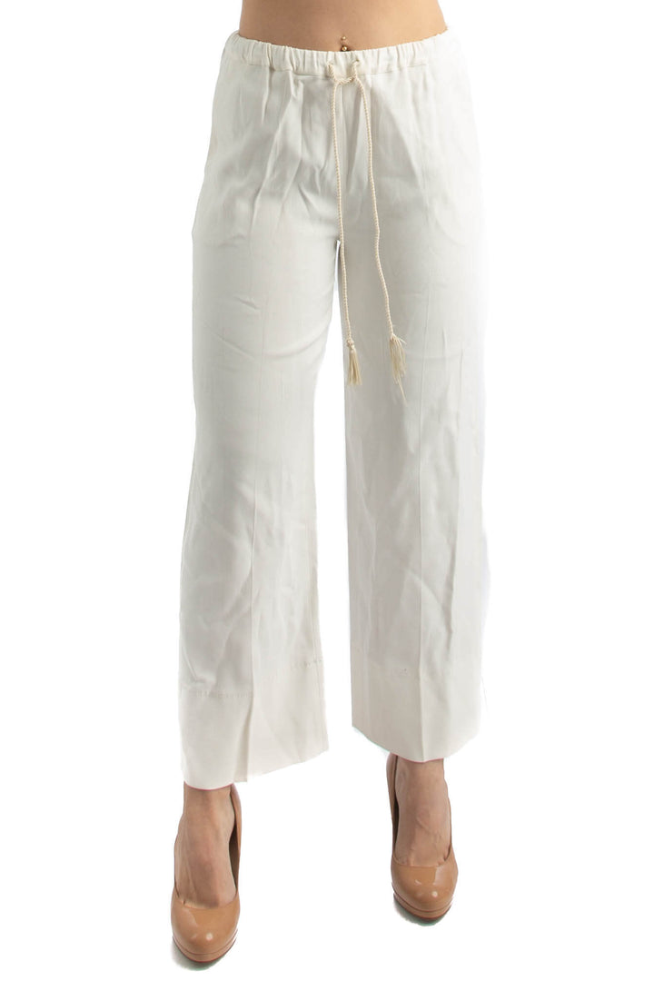 Pantalón Ambrosi beige, vista frontal – ClosetRehab