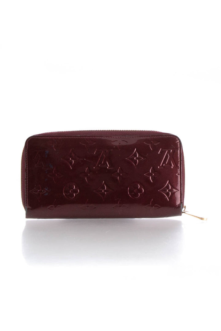 Cartera Louis Vuitton morado, vista frontal – ClosetRehab