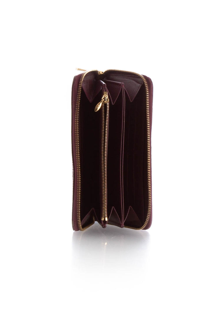 Cartera Louis Vuitton morado, vista lateral – ClosetRehab