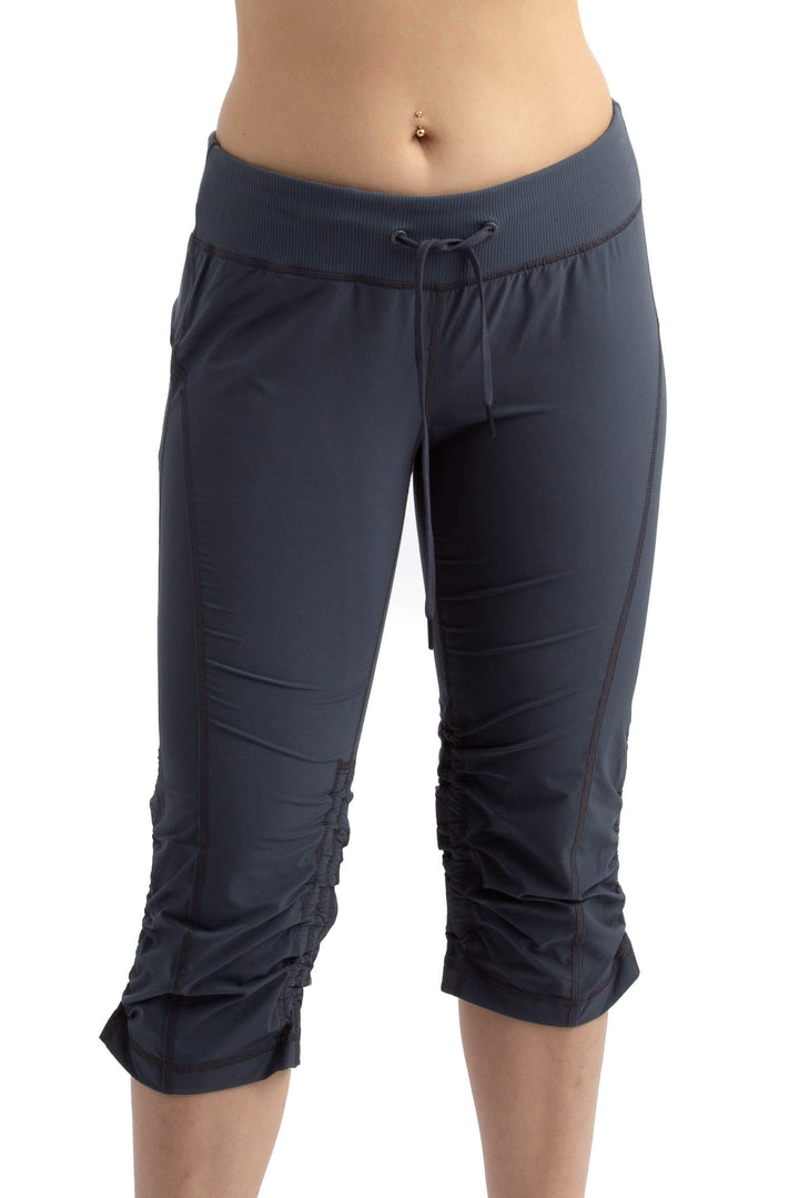 Pantalón Zella azul, vista frontal – ClosetRehab