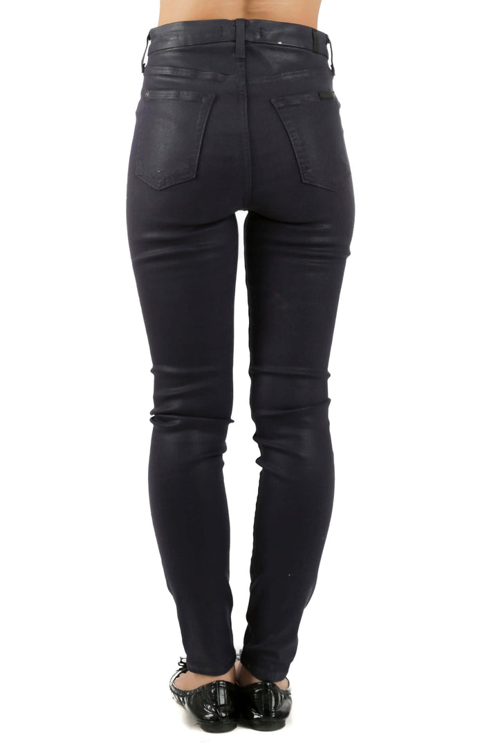 Jeans 7 For All Mankind azul, vista posterior – ClosetRehab
