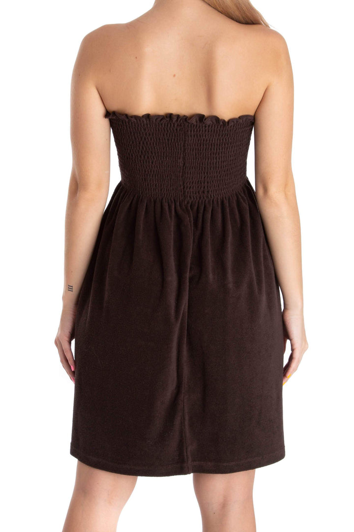 Traje de baño La Blanca café, vista posterior – ClosetRehab