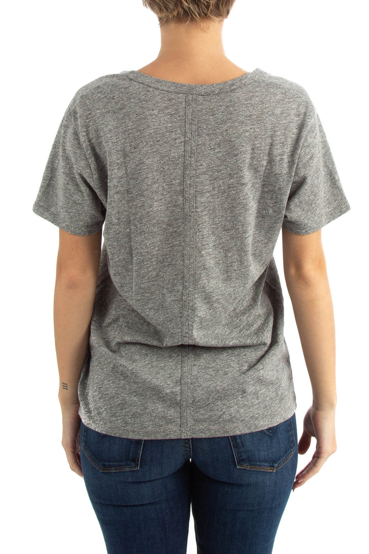 Blusa Adriano Goldschmied gris, vista posterior – ClosetRehab