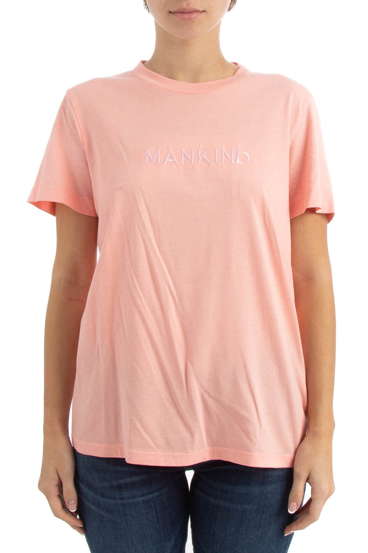 Blusa 7 For All Mankind rosa, vista frontal – ClosetRehab