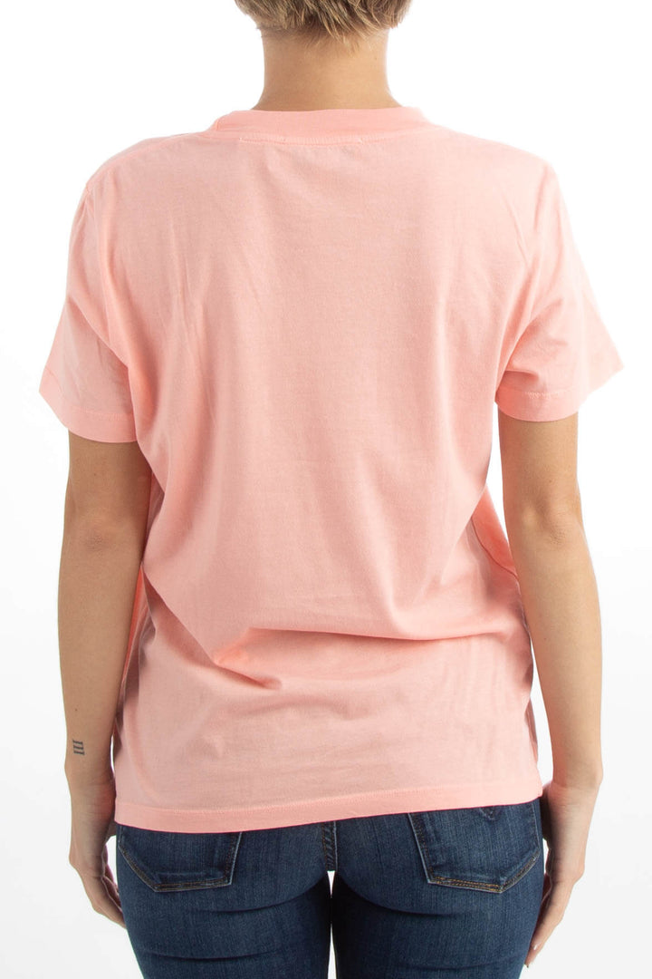 Blusa 7 For All Mankind rosa, vista posterior – ClosetRehab