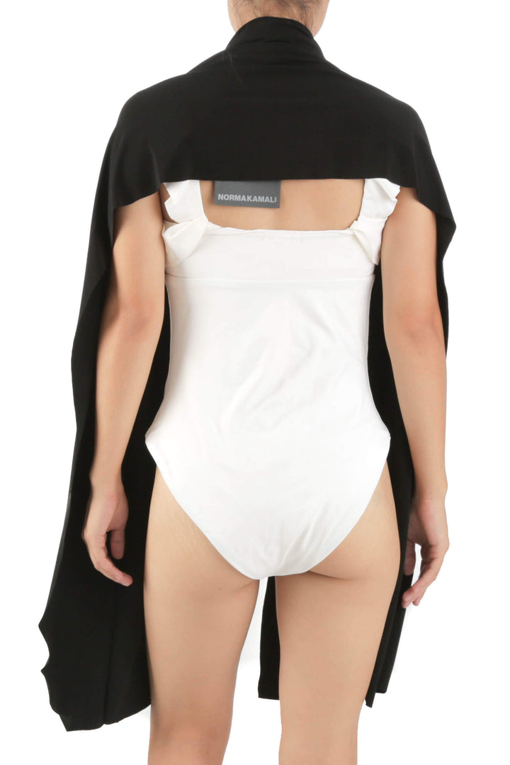 Traje de baño Norma Kamali NWT negro, vista posterior – ClosetRehab
