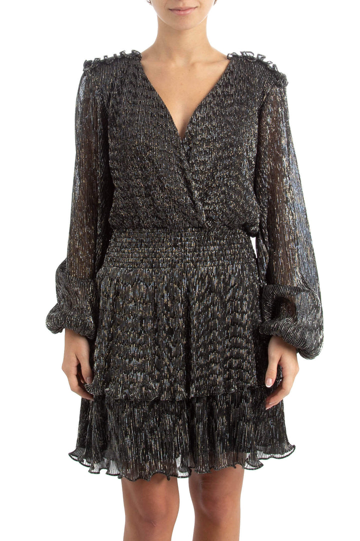 Vestido Parker negro, vista frontal – ClosetRehab
