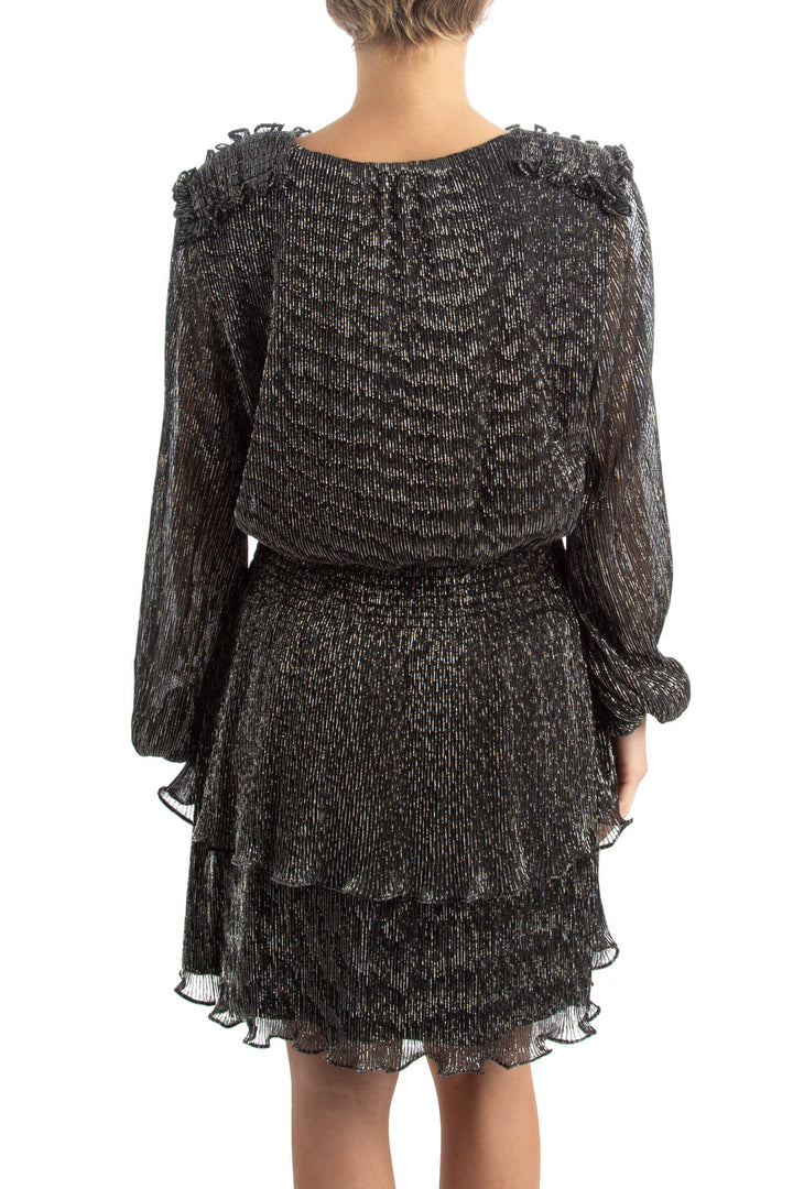 Vestido Parker negro, vista posterior – ClosetRehab