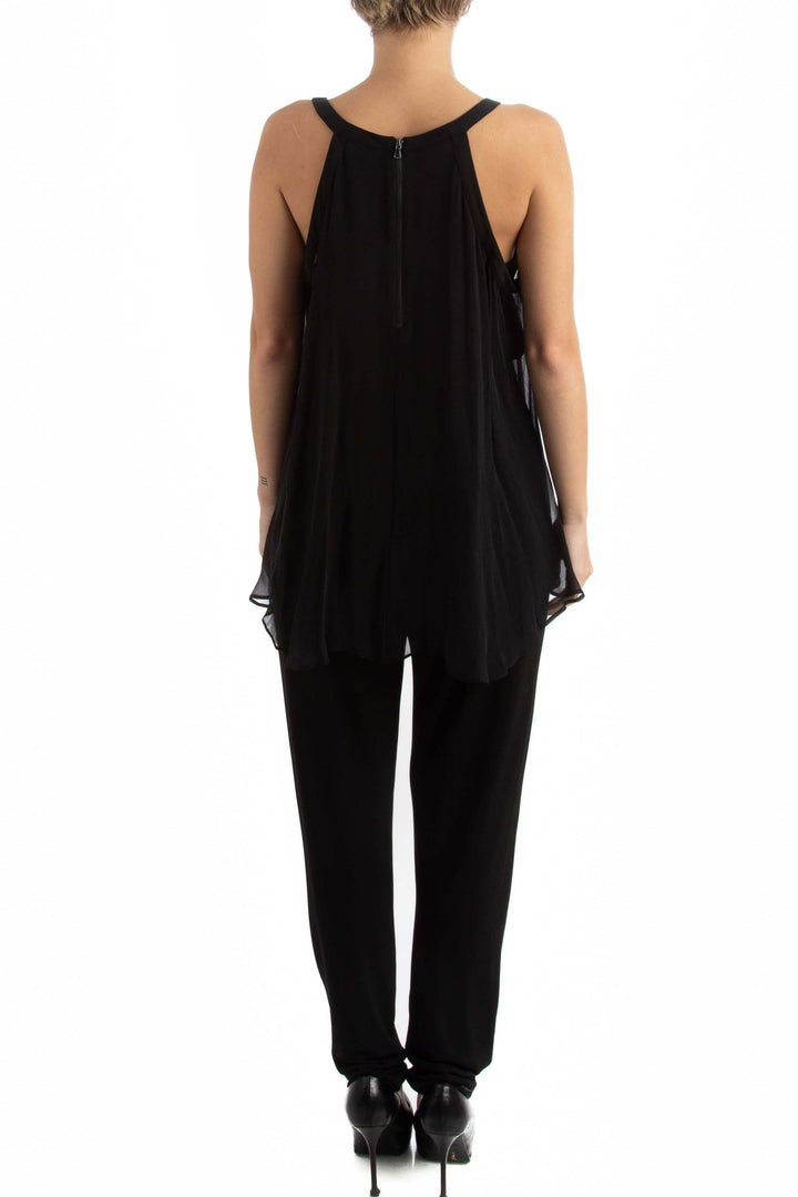 Pantalón Kobi Halferin negro, vista posterior – ClosetRehab