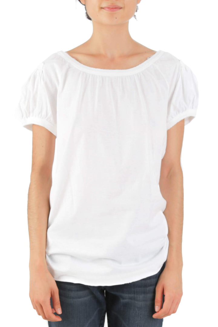 Blusa BCBG Maxazria blanco, vista frontal – ClosetRehab
