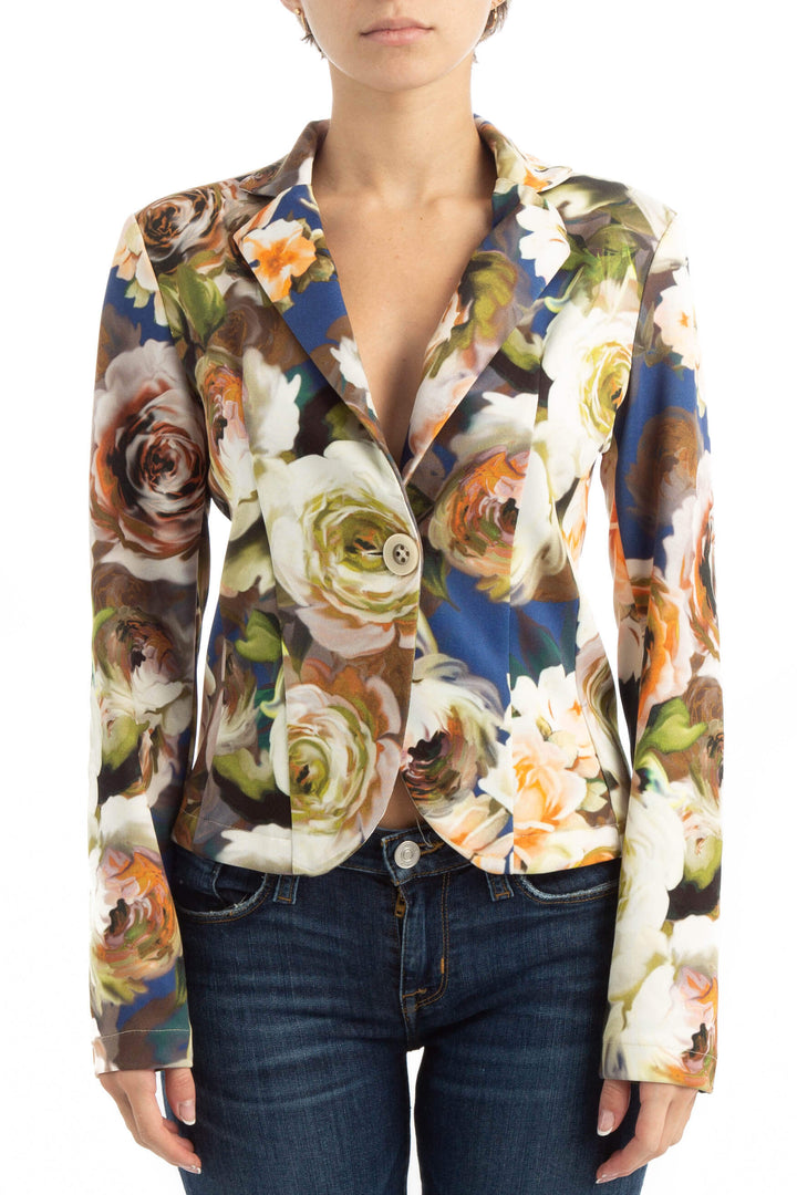 Saco Ivonne azul, vista frontal – ClosetRehab