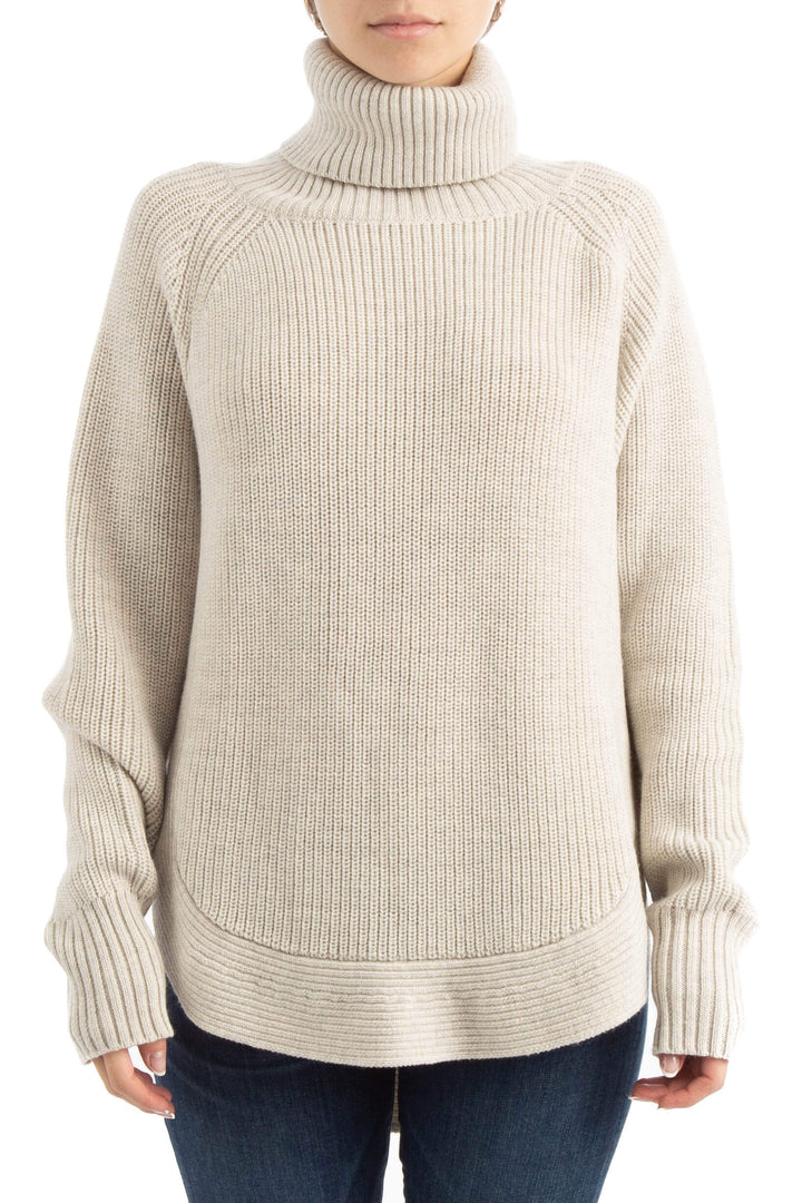 Suéter Wilfred Free beige, vista frontal – ClosetRehab