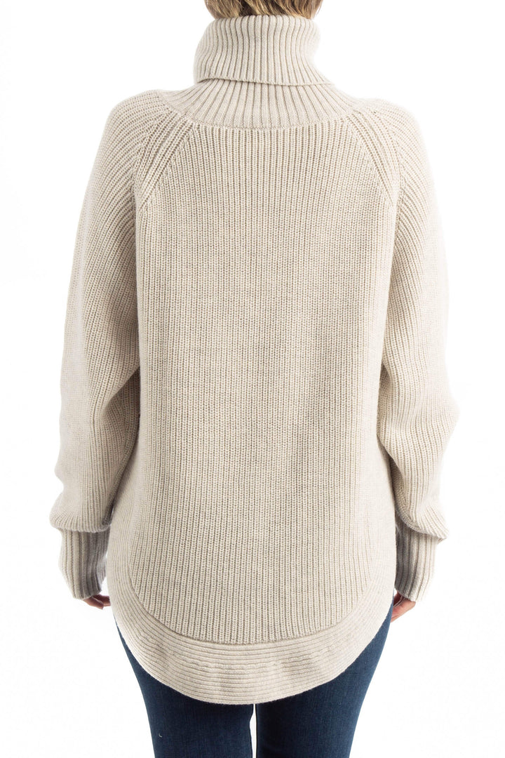 Suéter Wilfred Free beige, vista posterior – ClosetRehab