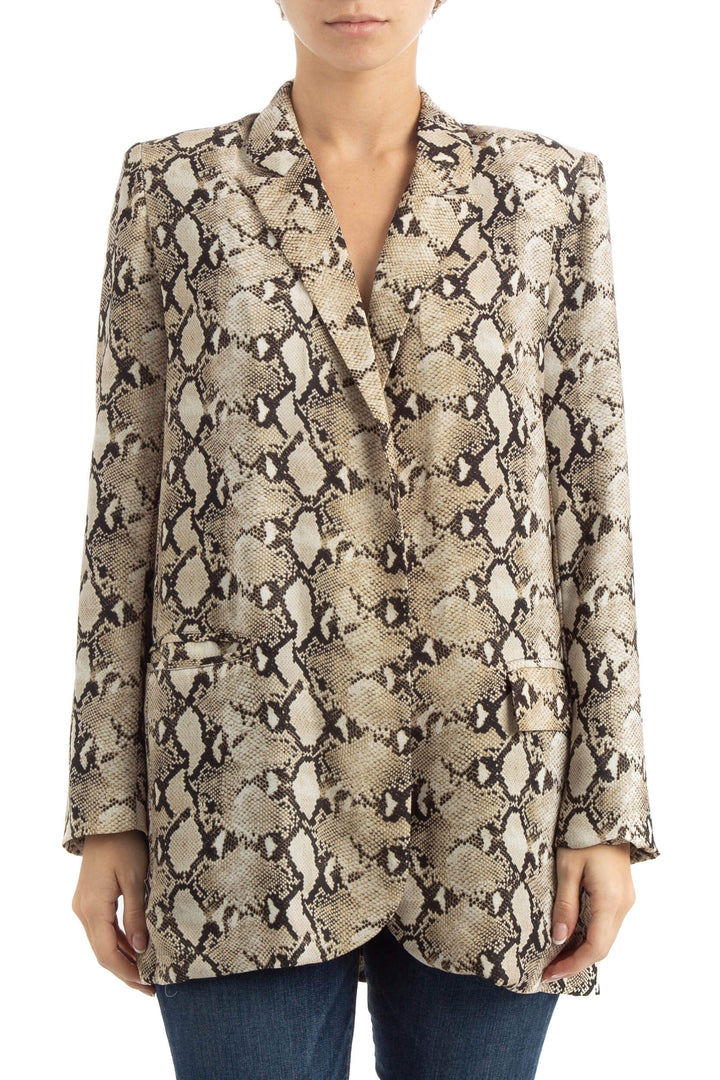 Saco Abbeline beige, vista frontal – ClosetRehab