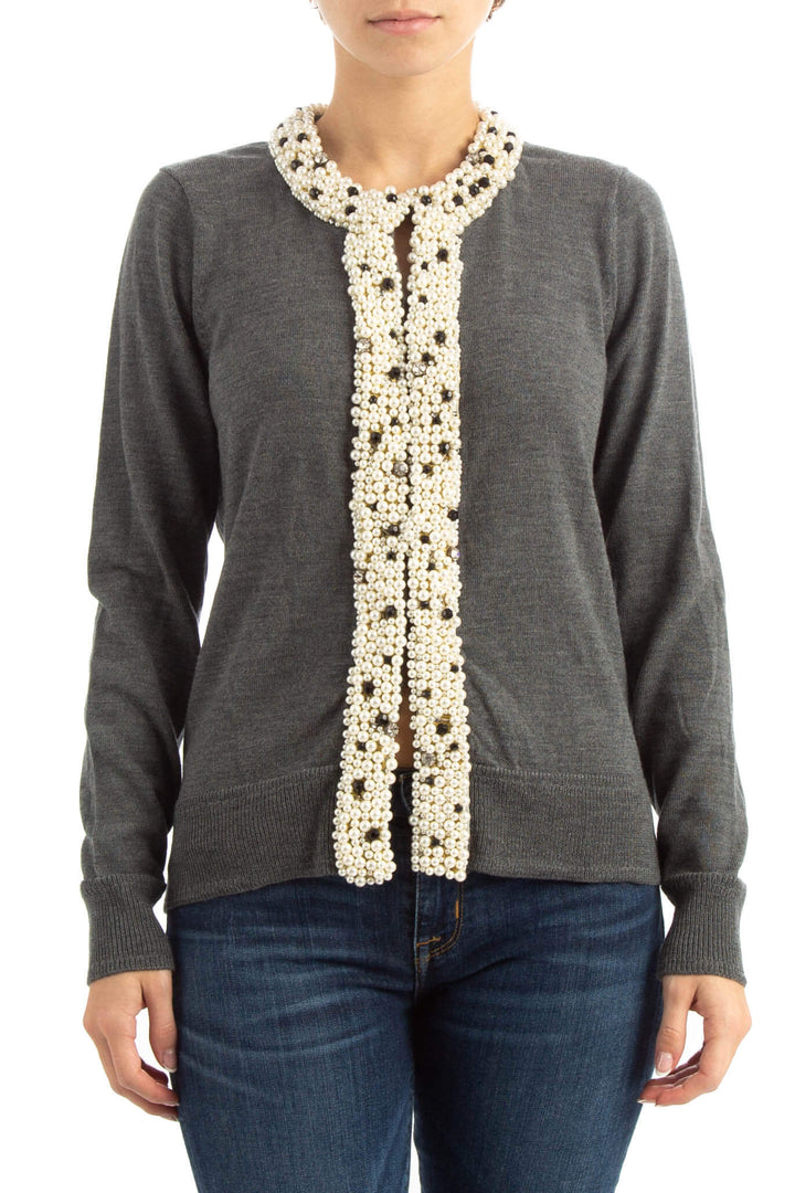 Abrigo Milly gris, vista frontal – ClosetRehab