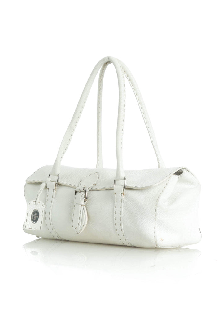 Bolsa Fendi blanco, vista posterior – ClosetRehab