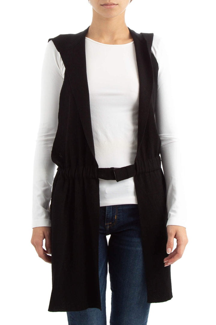 Abrigo negro, vista frontal – ClosetRehab