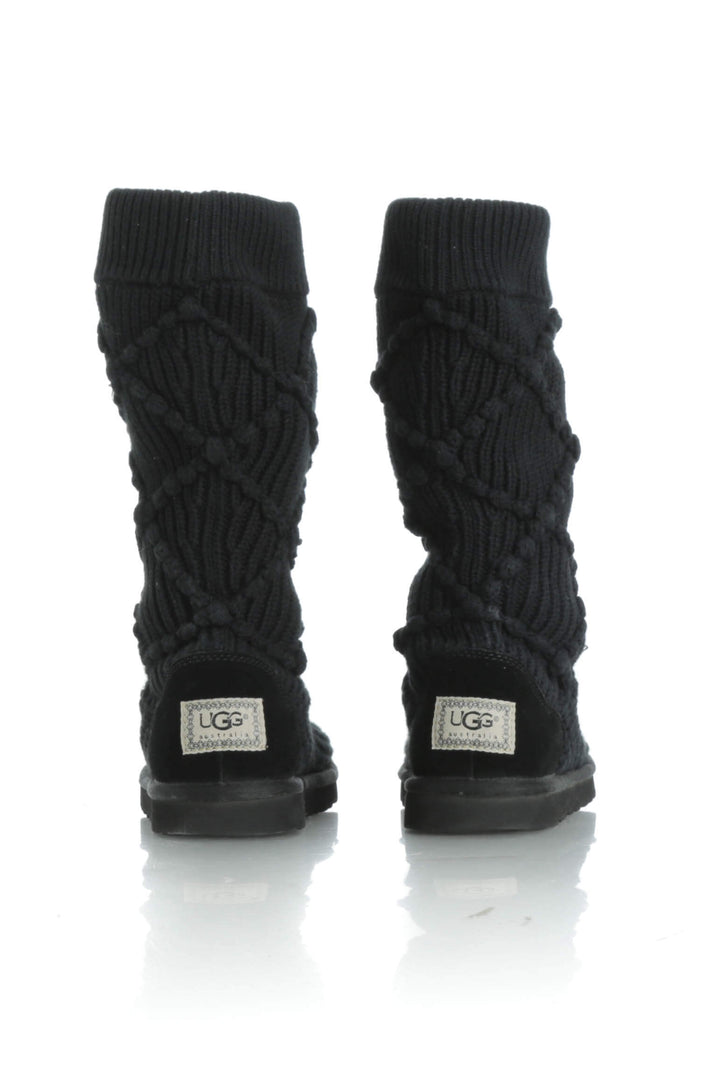 Zapato Ugg negro, detalle – ClosetRehab