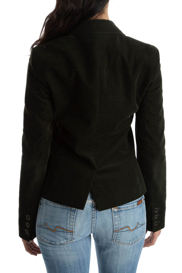 Saco Theory verde, vista posterior – ClosetRehab