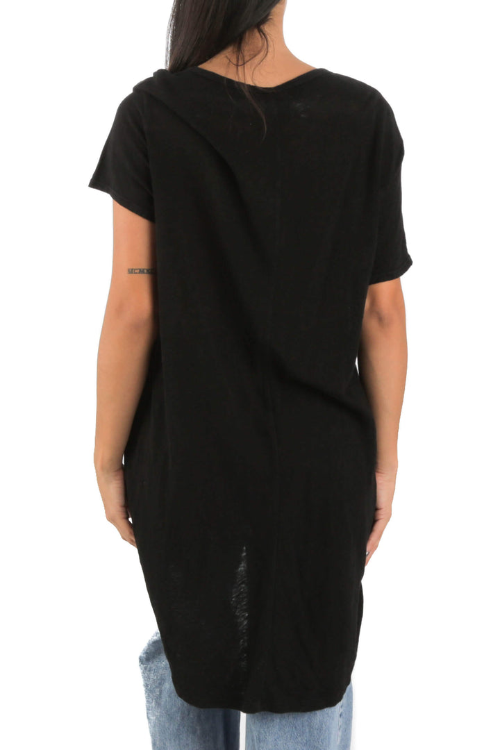 Blusa Wilt negro, vista posterior – ClosetRehab