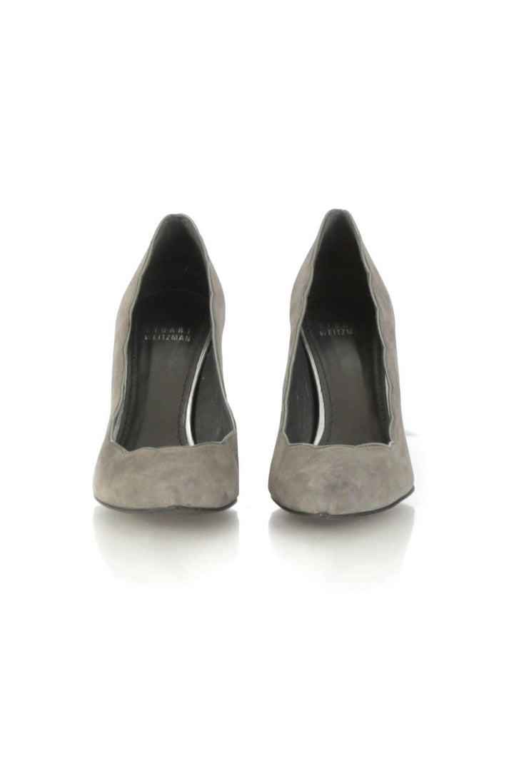 Zapato Stuart Weitzman gris, detalle 5 – ClosetRehab