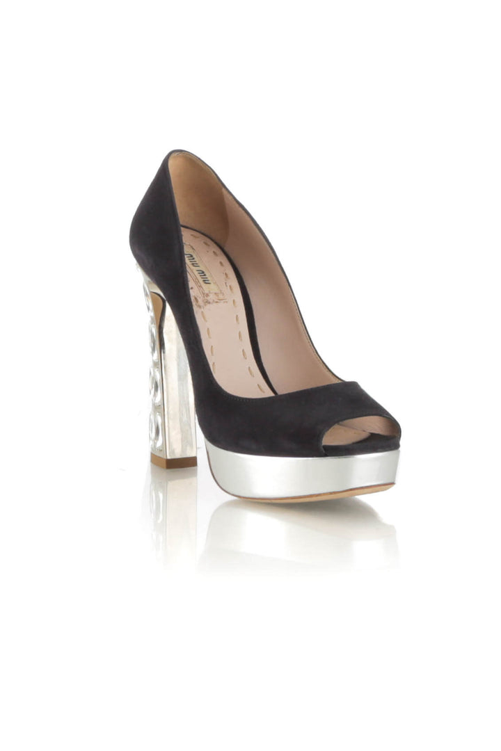 Zapato Miu Miu, vista posterior – ClosetRehab