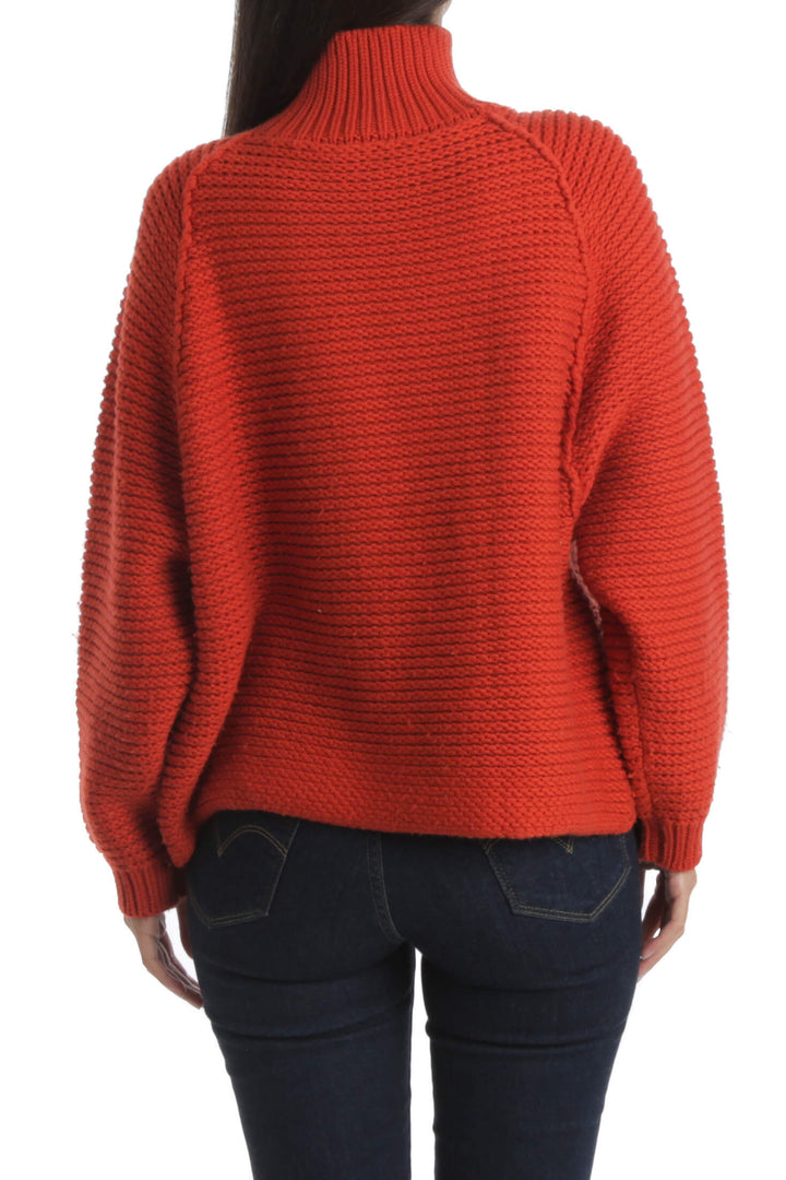 Suéter Ambrosi naranja, vista posterior – ClosetRehab